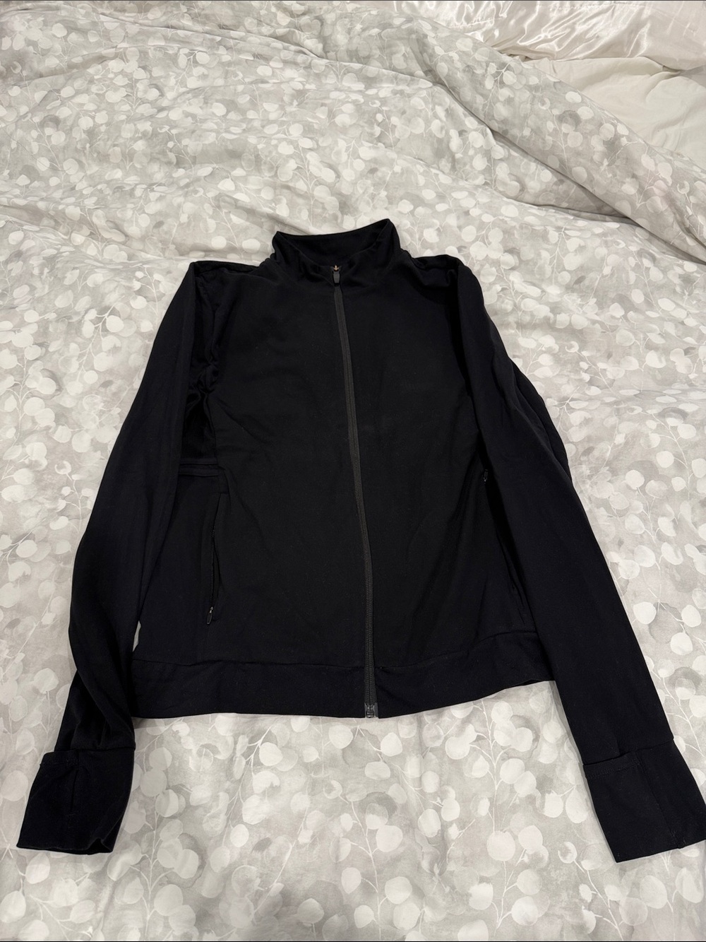 Splits59 Black Full-Zip Lightweight Jacket